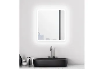 Dalkarl Spejl 40x45 cm - Sølv - Hus & renovering - Køkken & bad - Badeværelse - Badeværelsesmøbler - Badeværelsesspejl