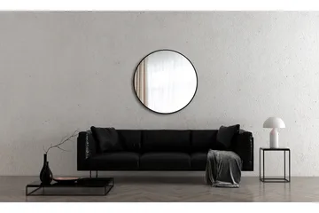 Gottsätter Spejl 100 cm Rund - Sort - Hus & renovering - Køkken & bad - Badeværelse - Badeværelsesmøbler - Badeværelsesspejl