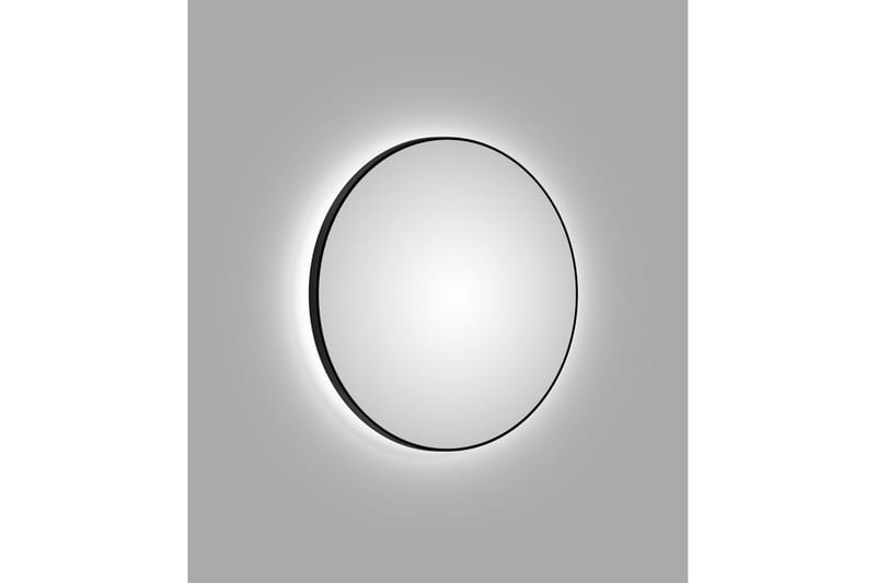 Gottsätter Spejl 120 cm Rund - Sort - Badeværelsesspejl - Badeværelsesspejl med belysning