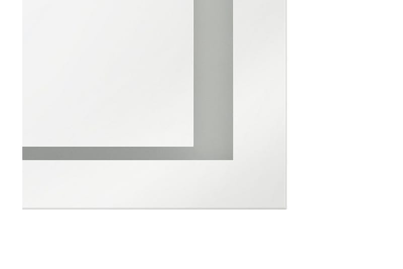 Heasandford spejl LED 60x80 cm - Sølv - Hus & renovering - Køkken & bad - Badeværelse - Badeværelsesmøbler - Badeværelsesspejl