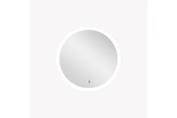 Klysna Spejl 59 cm Rund - Sølv - Hus & renovering - Køkken & bad - Badeværelse - Badeværelsesmøbler - Badeværelsesspejl