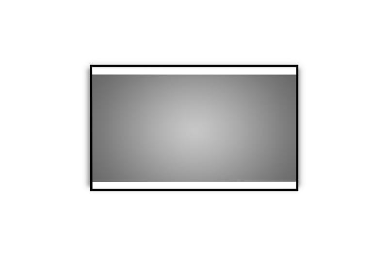 Knutby Badeværelsesspejl 70 cm LED-belysning - Sort - Hus & renovering - Køkken & bad - Badeværelse - Badeværelsesmøbler - Badeværelsesspejl