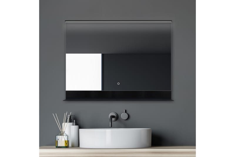 Knutby Vægspejl 60 cm - Badeværelsesspejl