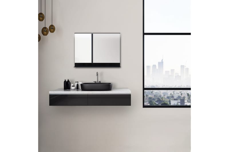Knutby Vægspejl 60 cm - Hus & renovering - Køkken & bad - Badeværelse - Badeværelsesmøbler - Badeværelsesspejl