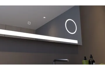Kolerud Badeværelsesspejl 60 cm LED-belysning - Hus & renovering - Køkken & bad - Badeværelse - Badeværelsesmøbler - Badeværelsesspejl