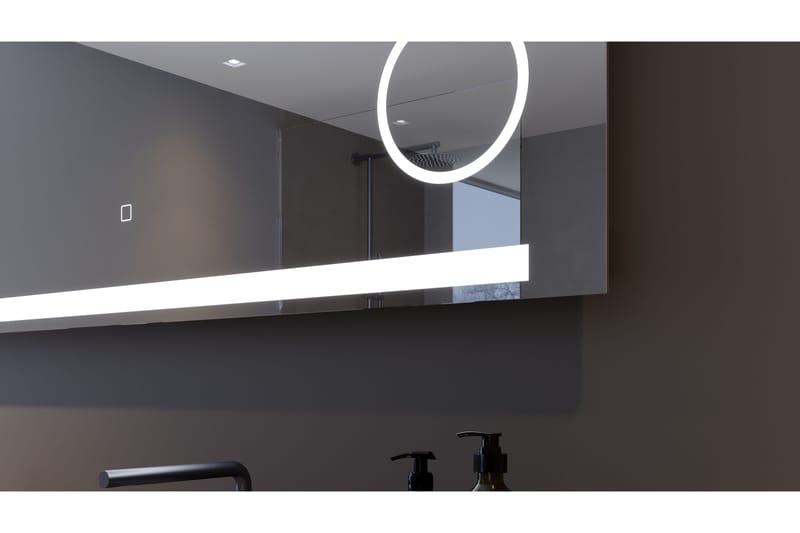 Kolerud Badeværelsesspejl 60 cm LED-belysning - Hus & renovering - Køkken & bad - Badeværelse - Badeværelsesmøbler - Badeværelsesspejl