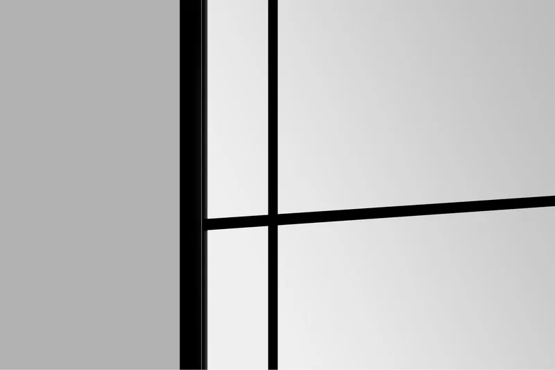 Lannabruk Spejl 60x120 cm - Sort - Hus & renovering - Køkken & bad - Badeværelse - Badeværelsesmøbler - Badeværelsesspejl