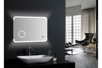 Liratorp Spejl 80x60 cm - Sølv - Hus & renovering - Køkken & bad - Badeværelse - Badeværelsesmøbler - Badeværelsesspejl