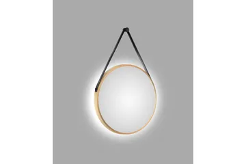 Nävesta Spejl 50 cm Rund - Guld - Hus & renovering - Køkken & bad - Badeværelse - Badeværelsesmøbler - Badeværelsesspejl