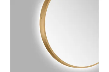 Nävesta Spejl 50 cm Rund - Guld - Hus & renovering - Køkken & bad - Badeværelse - Badeværelsesmøbler - Badeværelsesspejl