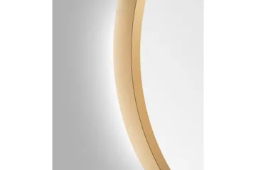 Nävesta Spejl 50 cm Rund - Guld - Hus & renovering - Køkken & bad - Badeværelse - Badeværelsesmøbler - Badeværelsesspejl