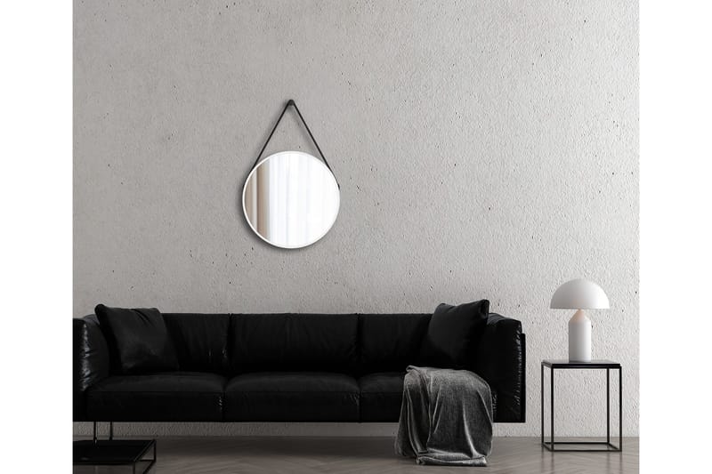 Nävesta Spejl 50 cm Rund - Hvid - Hus & renovering - Køkken & bad - Badeværelse - Badeværelsesmøbler - Badeværelsesspejl