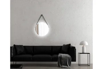 Nävesta Spejl 50 cm Rund - Hvid - Hus & renovering - Køkken & bad - Badeværelse - Badeværelsesmøbler - Badeværelsesspejl