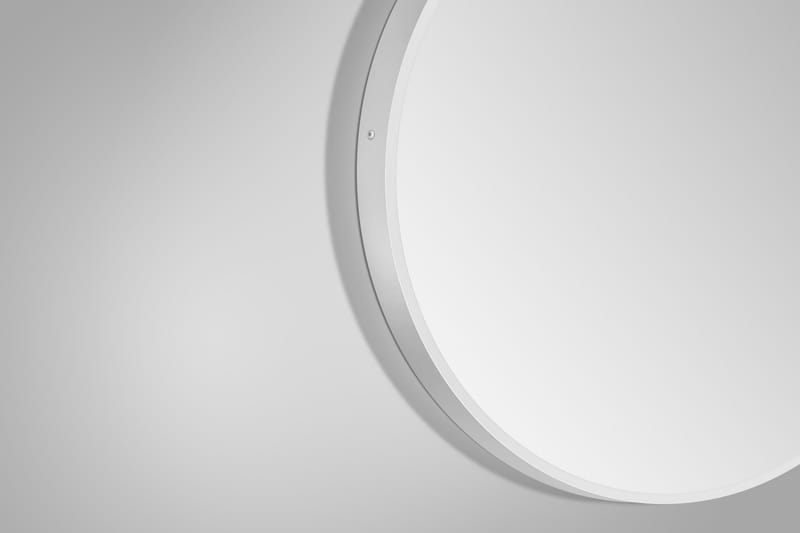 Nävesta Spejl 80 cm Rund - Hvid - Hus & renovering - Køkken & bad - Badeværelse - Badeværelsesmøbler - Badeværelsesspejl