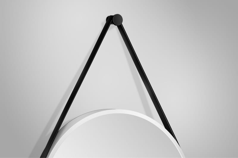 Nävesta Spejl 80 cm Rund - Hvid - Hus & renovering - Køkken & bad - Badeværelse - Badeværelsesmøbler - Badeværelsesspejl