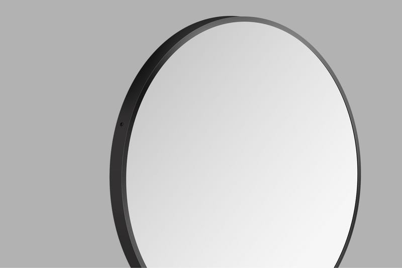 Nävesta Spejl 80 cm Rund - Sort - Hus & renovering - Køkken & bad - Badeværelse - Badeværelsesmøbler - Badeværelsesspejl