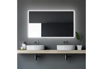 Norrbyn Badeværelsesspejl 70 cm LED-belysning - Hus & renovering - Køkken & bad - Badeværelse - Badeværelsesmøbler - Badeværelsesspejl