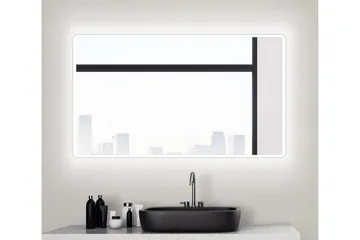 Norrbyn Badeværelsesspejl 70 cm LED-belysning - Hus & renovering - Køkken & bad - Badeværelse - Badeværelsesmøbler - Badeværelsesspejl