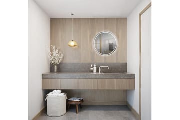 Norrbyn Vægspejl 60 cm - Hus & renovering - Køkken & bad - Badeværelse - Badeværelsesmøbler - Badeværelsesspejl