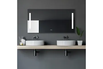 Purnuvara Badeværelsesspejl 60 cm LED-belysning - Hus & renovering - Køkken & bad - Badeværelse - Badeværelsesmøbler - Badeværelsesspejl