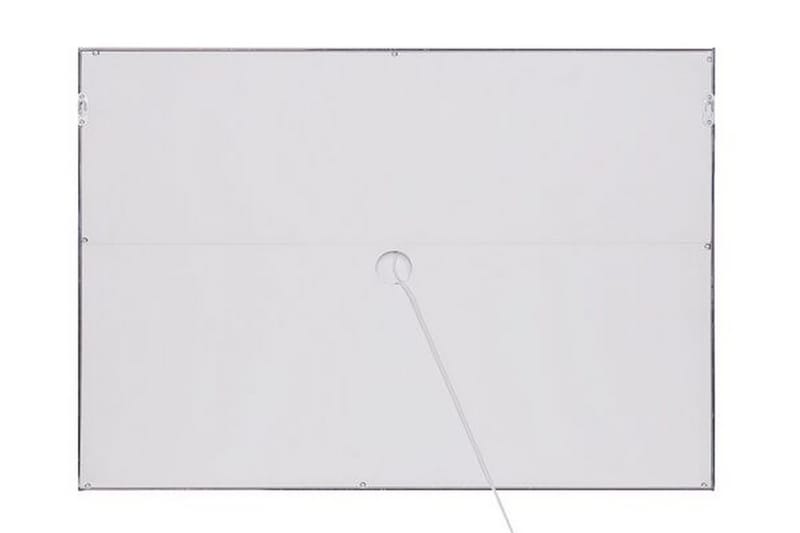 Tooms spejl LED 60x80 cm - Sølv - Badeværelsesspejl - Badeværelsesspejl med belysning