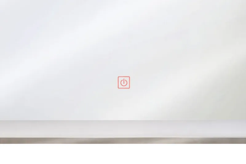 Tooms spejl LED 60x80 cm - Sølv - Hus & renovering - Køkken & bad - Badeværelse - Badeværelsesmøbler - Badeværelsesspejl