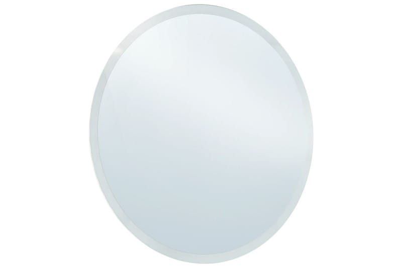 vægspejl med LED til badeværelset 60 cm - Sølv - Badeværelsesspejl - Badeværelsesspejl med belysning