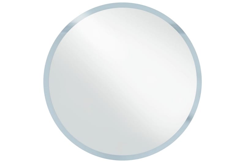 vægspejl med LED til badeværelset 60 cm - Sølv - Badeværelsesspejl - Badeværelsesspejl med belysning