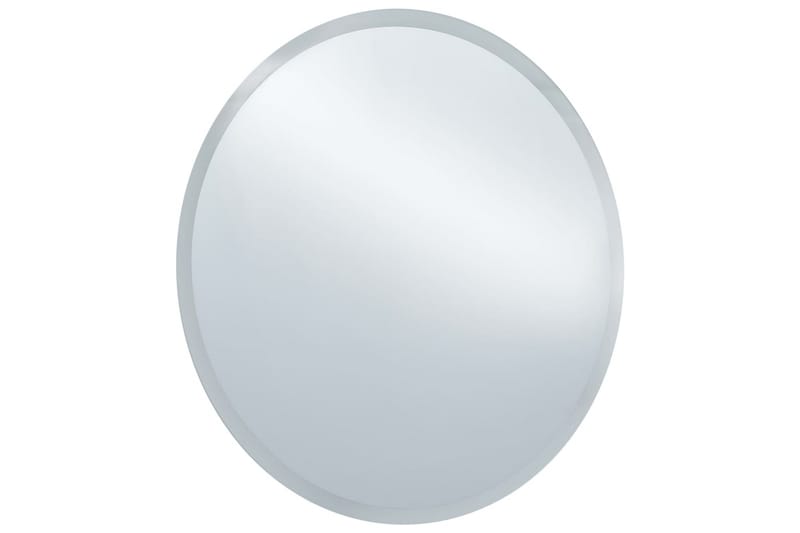 vægspejl med LED til badeværelset 80 cm - Sølv - Badeværelsesspejl - Badeværelsesspejl med belysning