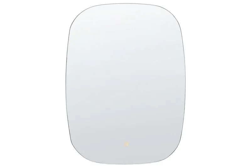 Badrumsspegel med LED Beliani Bergerac Silver, undefined