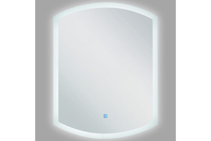 Badrumsspegel med LED Beliani Beziers Silver - Hus & renovering - Køkken & bad - Badeværelse - Badeværelsesmøbler - Badeværelsesspejl
