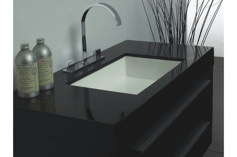 Barcelona Badeværelsesmøbler 47 | 100 cm - Sort - Underskab badeværelse