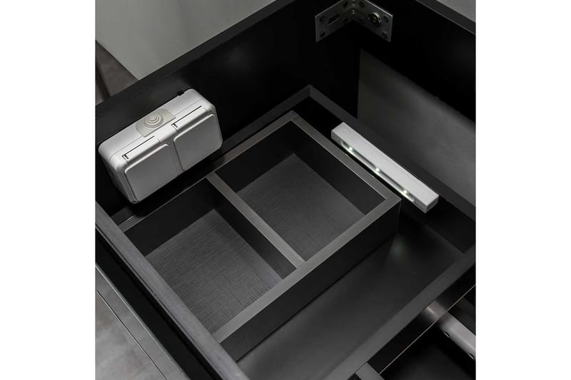 Bathlife Eufori Møbelpakke med Spejl 1200 - Sort - Komplette møbelpakker
