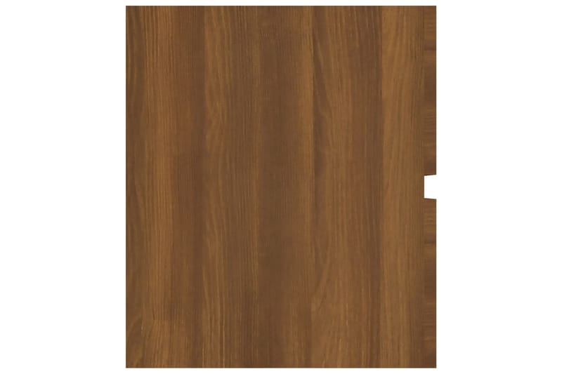 beBasic badeværelsesskab 100x38,5x45 cm konstrueret træ brunt egetræ - Brun - Underskab badeværelse