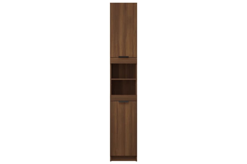 beBasic badeværelsesskab 32x34x188,5 cm konstrueret træ brunt egetræ - Brun - Hus & renovering - Køkken & bad - Badeværelse - Badeværelsesmøbler - Vægskabe & højskabe