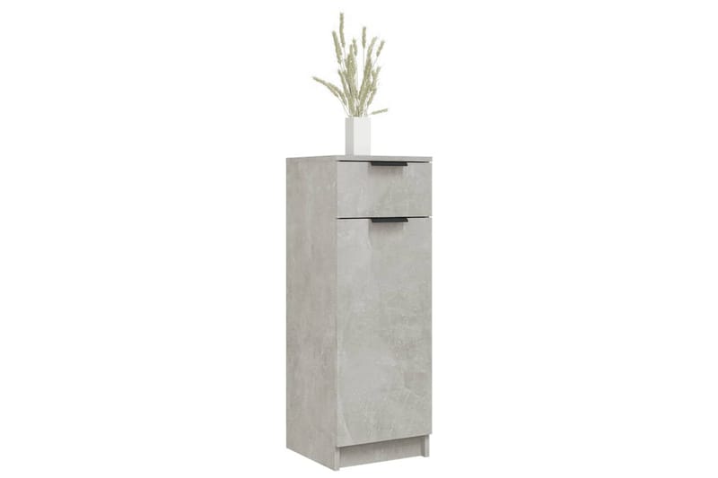 beBasic badeværelsesskab 32x34x90 cm konstrueret træ betongrå - GrÃ¥ - Hus & renovering - Køkken & bad - Badeværelse - Badeværelsesmøbler - Badeværelsesskab
