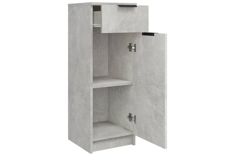 beBasic badeværelsesskab 32x34x90 cm konstrueret træ betongrå - GrÃ¥ - Hus & renovering - Køkken & bad - Badeværelse - Badeværelsesmøbler - Badeværelsesskab
