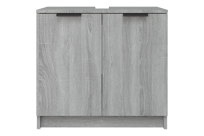 beBasic badeværelsesskab 64,5x33,5x59 cm konstrueret træ grå sonoma-eg - GrÃ¥ - Hus & renovering - Køkken & bad - Badeværelse - Badeværelsesmøbler - Badeværelsesskab