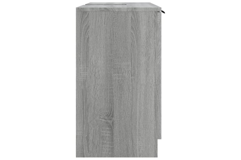 beBasic badeværelsesskab 64,5x33,5x59 cm konstrueret træ grå sonoma-eg - GrÃ¥ - Hus & renovering - Køkken & bad - Badeværelse - Badeværelsesmøbler - Badeværelsesskab