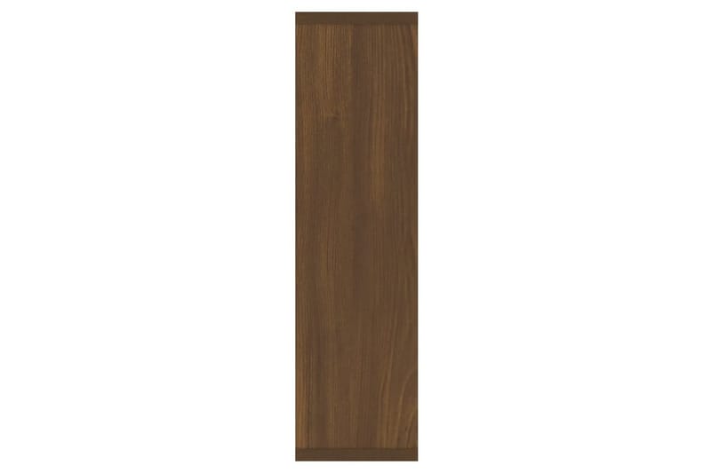 beBasic spejlskab med LED-lys 76x15x55 cm brun egetræsfarve - Brun - Hus & renovering - Køkken & bad - Badeværelse - Badeværelsesmøbler - Spejlskabe