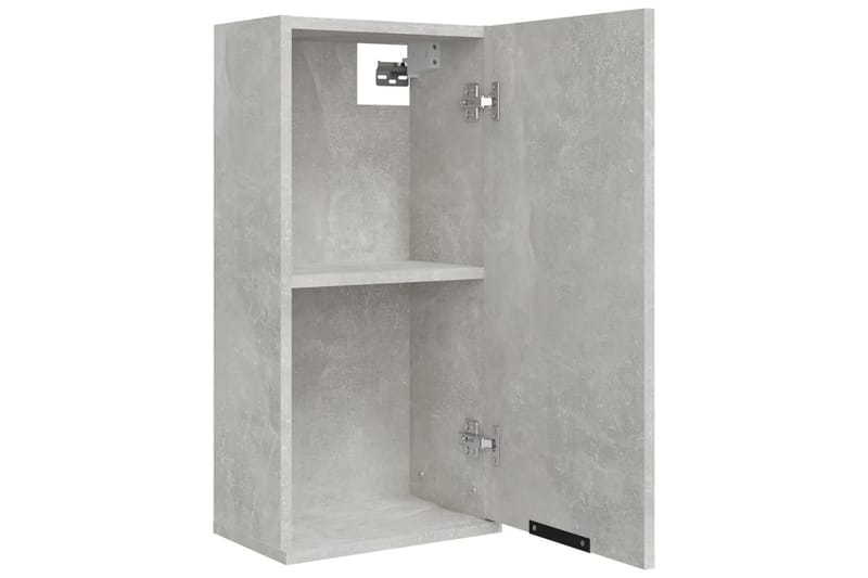 beBasic væghængt badeværelsesskab 32x20x67 cm betongrå - GrÃ¥ - Badeværelsesskab - Vægskabe & højskabe