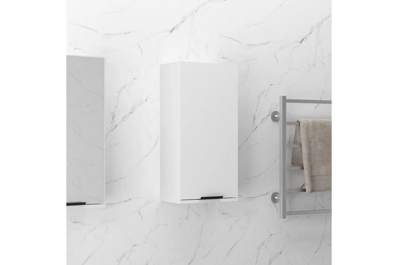 beBasic væghængt badeværelsesskab 32x20x67 cm hvid - Hvid - Badeværelsesskab - Vægskabe & højskabe