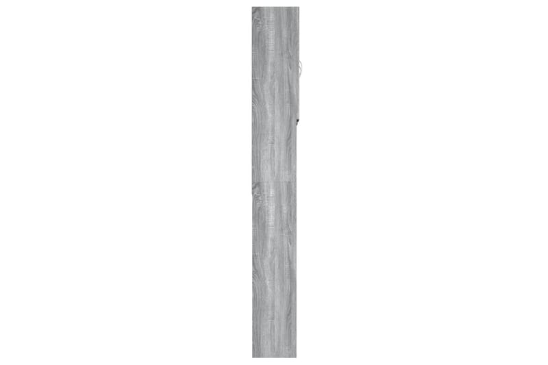 beBasic vaskemaskineskab 64x25,5x190 cm grå sonoma-eg - Hus & renovering - Køkken & bad - Badeværelse - Badeværelsesmøbler - Badeværelsesskab