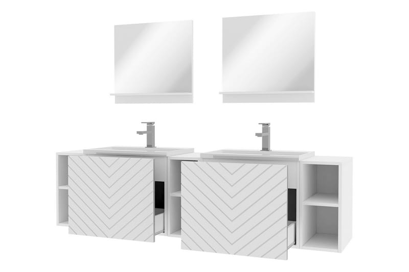 Bubup Møbelsæt til Badeværelse - Hus & renovering - Køkken & bad - Badeværelse - Badeværelsesmøbler - Komplette møbelpakker