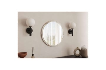 Buhem Badeværelsesspejl 60 cm Rund - Marmor - Hus & renovering - Køkken & bad - Badeværelse - Badeværelsesmøbler - Badeværelsesspejl
