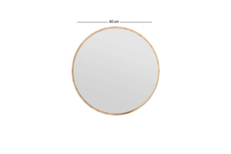 Buhem Badeværelsesspejl 60 cm Rund - Marmor - Hus & renovering - Køkken & bad - Badeværelse - Badeværelsesmøbler - Badeværelsesspejl