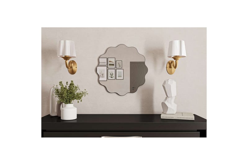 Buhem Badeværelsesspejl 60 cm Rund - Sort - Hus & renovering - Køkken & bad - Badeværelse - Badeværelsesmøbler - Badeværelsesspejl