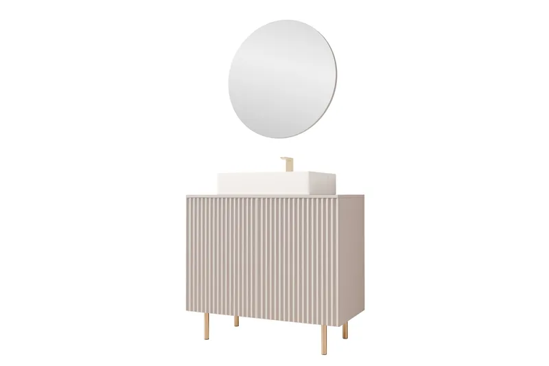 Casa Håndvaskeskab, Beige