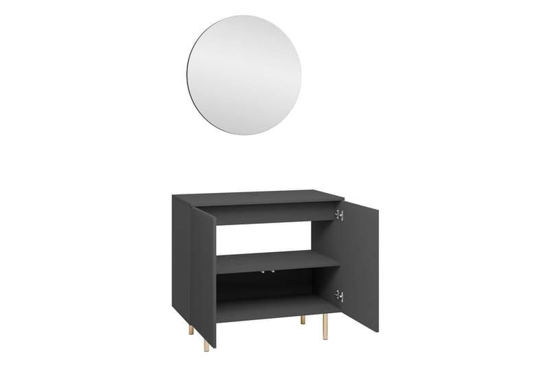 Casa Håndvaskeskab - Sort - Hus & renovering - Køkken & bad - Badeværelse - Badeværelsesmøbler - Underskab badeværelse