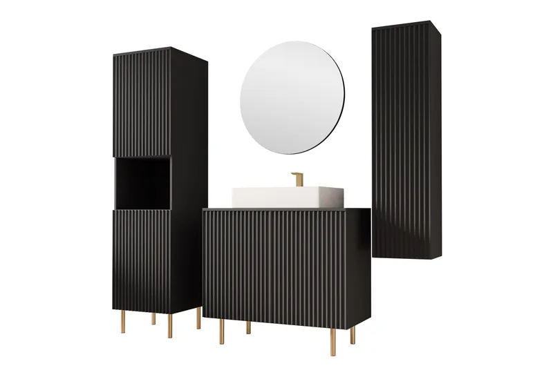 Casa Komplett møbelpakke, Sort